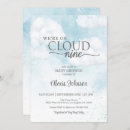 Search for cloud baby boy shower invitations Heaven sent