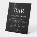 Search for drink menu signs Alcohol