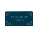 Search for roaring 20s wedding return address labels Vintage