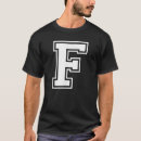 Search for alphabet letter f tshirts Capital