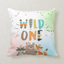 Search for the wild ones cushions Woodland