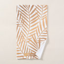 Search for leaf pattern bath towels Tropical