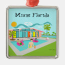 Search for flamingo christmas tree decorations Miami