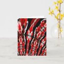 Search for white feather cards Red