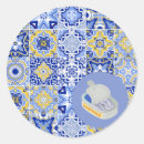 Search for portuguese tiles stickers Blue