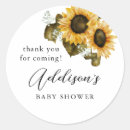 Search for sunflower baby shower stickers Summer