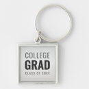Search for college grad key rings University