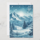 Search for snowy mountains christmas cards Trees