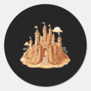 Search for footprints in the sand stickers Waves