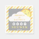 Search for you are my sunshine napkins Baby shower