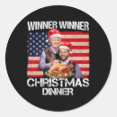 Search for christmas dinner stickers President