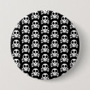 Search for scary skull badges Black