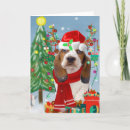 Search for hound dog christmas cards Animal