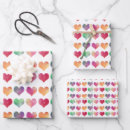 Search for vintage valentines day wrapping paper Watercolor