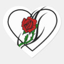 Search for heart tattoo stickers Valentine