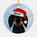 Search for long haired dachshund christmas tree decorations Wiener dog