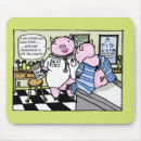 Search for swine mousepads Cartoon