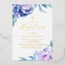 Search for violet flowers Baptism
