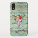 Search for deer skull iphone cases Floral