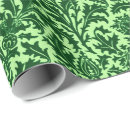 Search for emerald wrapping paper Damask