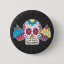 Search for sugar skull badges Kawaii