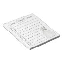 Search for wedding shower notepads Bride