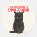 Search for black cat school stickers Back to school