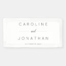Search for modern minimalist wedding banners Elegant