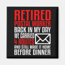 Search for postales magnets Postal worker