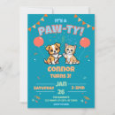Search for cat dog birthday invitations Party