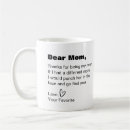 Search for dear mom mugs Birthday