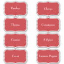 Search for pantry stickers Minimalist
