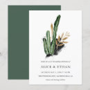 Search for cacti wedding invitations Botanical
