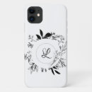 Search for wild designs iphone cases Black and white