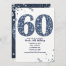 Search for diamond 60th birthday invitations Modern