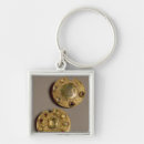 Search for filigree square key rings Gold