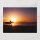 Search for surfing sunset postcards Surfer