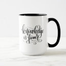 Search for knowledge mugs Learning