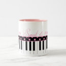 Search for pink and black coffee mugs Sweet 16