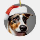 Search for funny cow christmas tree decorations Santa
