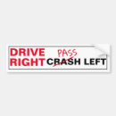 Search for left lane bumper stickers Driver
