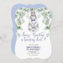 Search for easter 1st birthday invitations Rabbit