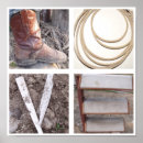 Search for cowboy boot art Rope