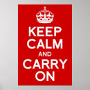 Search for crown keep calm carry on posters Classic