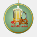 Search for pretzel christmas tree decorations Oktoberfest