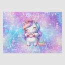 Search for iridescent tissue paper Unicorn