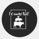 Search for funny smoking stickers Pitmaster