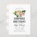 Search for vintage surprise party invitations Modern