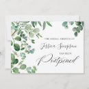 Search for postponed bridal shower invitations Simple