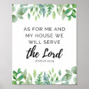 Search for as for me my house art Christian